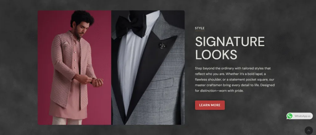 Screenshot of YOUR STYLE – For Quality Reliability