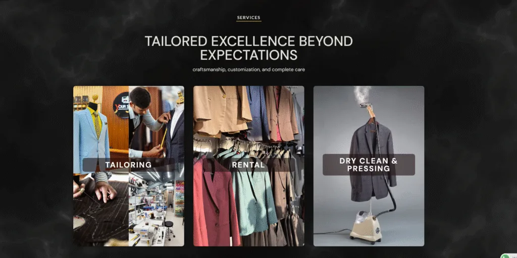 Screenshot of YOUR STYLE – For Quality Reliability
