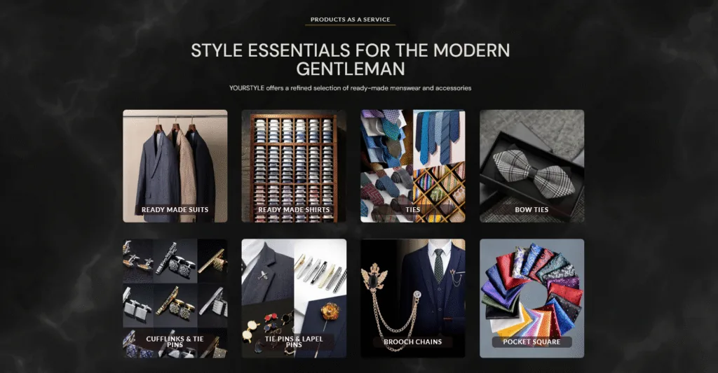 Screenshot of YOUR STYLE – For Quality Reliability