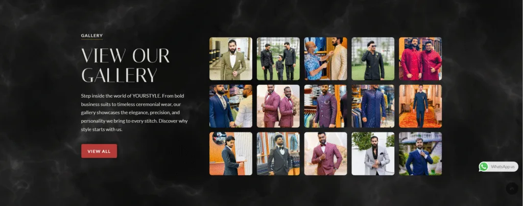 Screenshot of YOUR STYLE – For Quality Reliability
