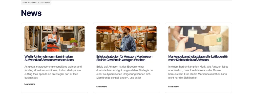 Screenshot of IT Services Wolofa