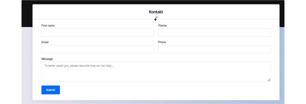 Screenshot of IT Services Wolofa